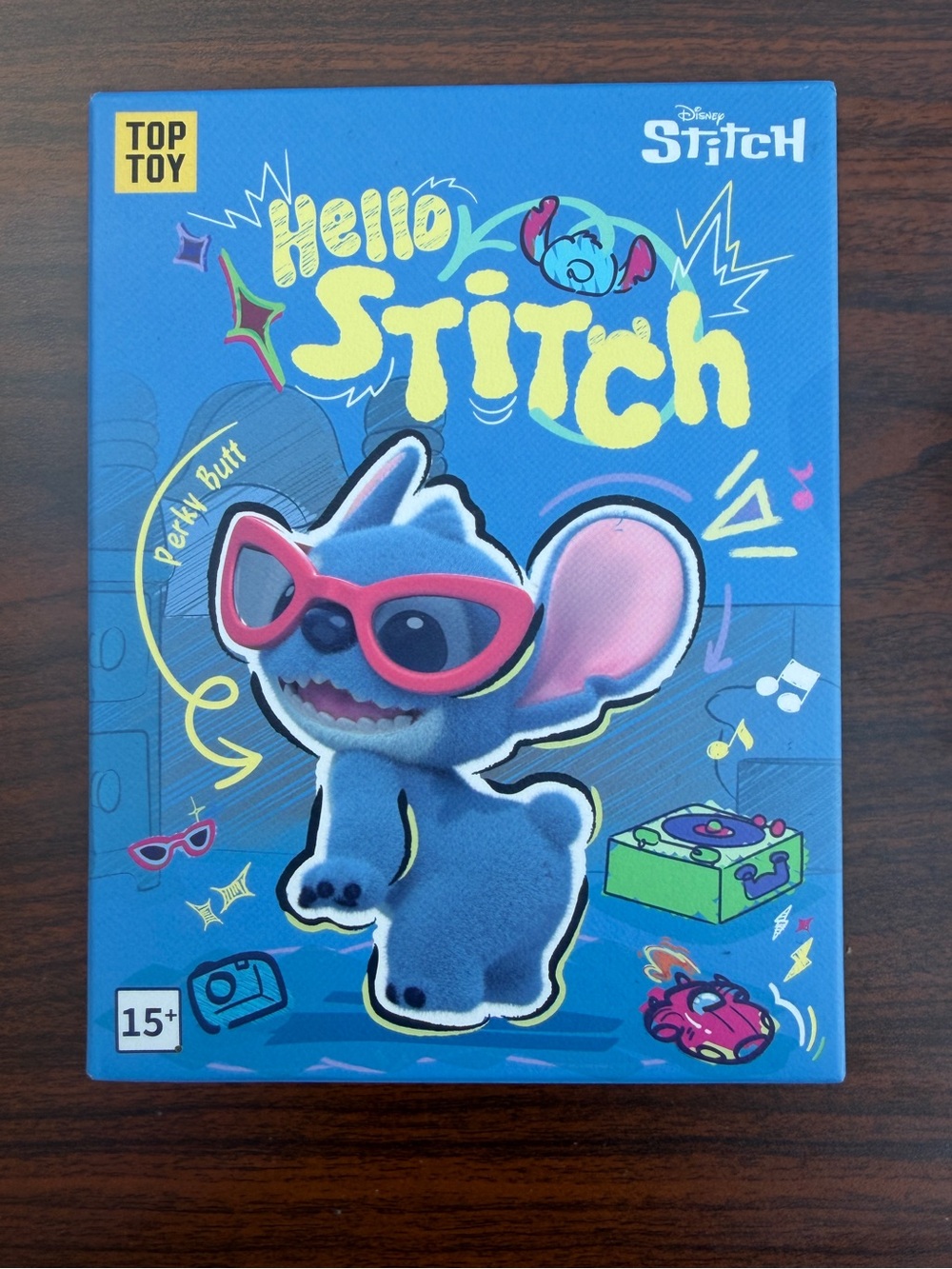 TOP TOY Disney Hello Stitch Series Flocked Figure Blind Box Sealed